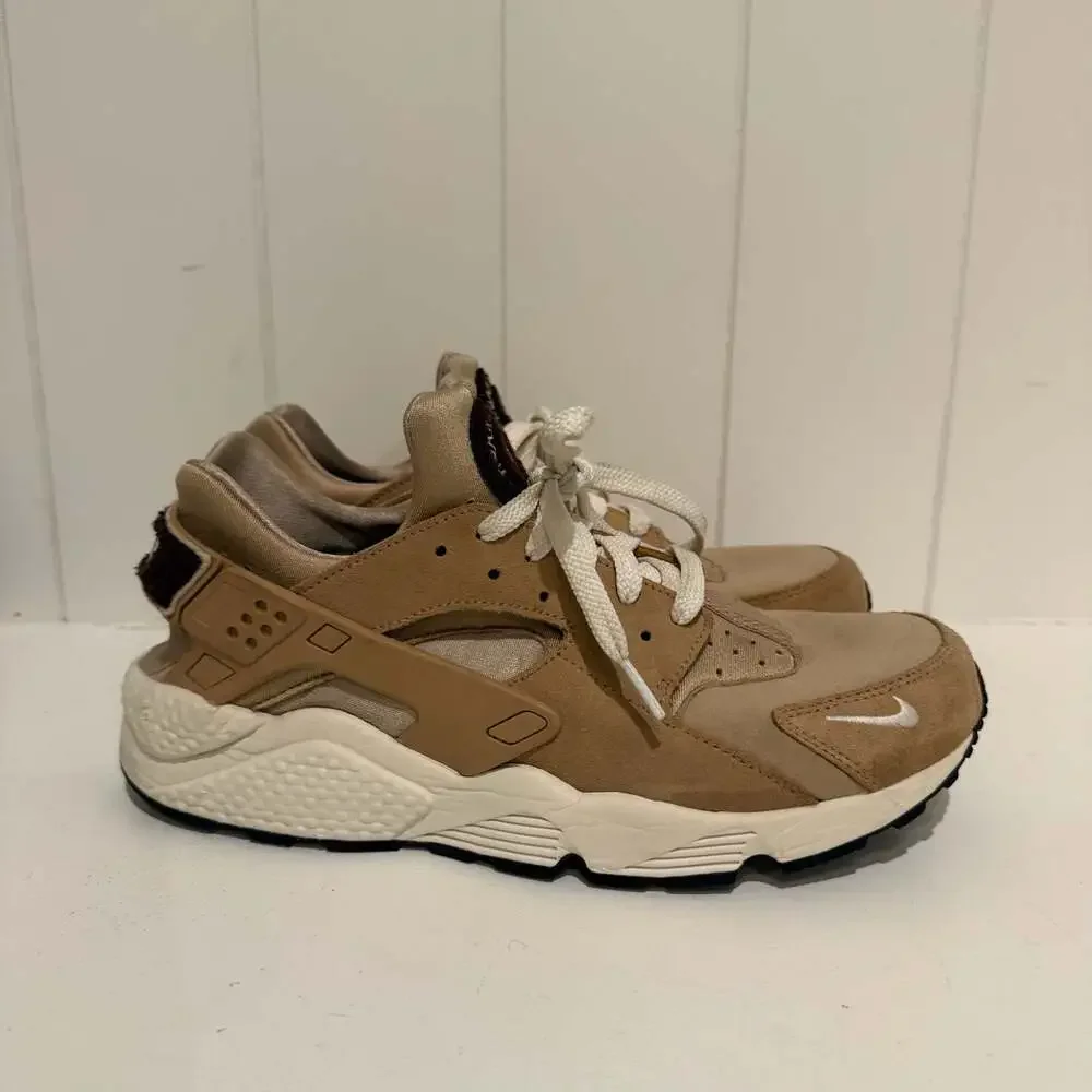 Nike Air Huarache Run Premium 'Desert' Men's Sneakers (Style 704830-202)